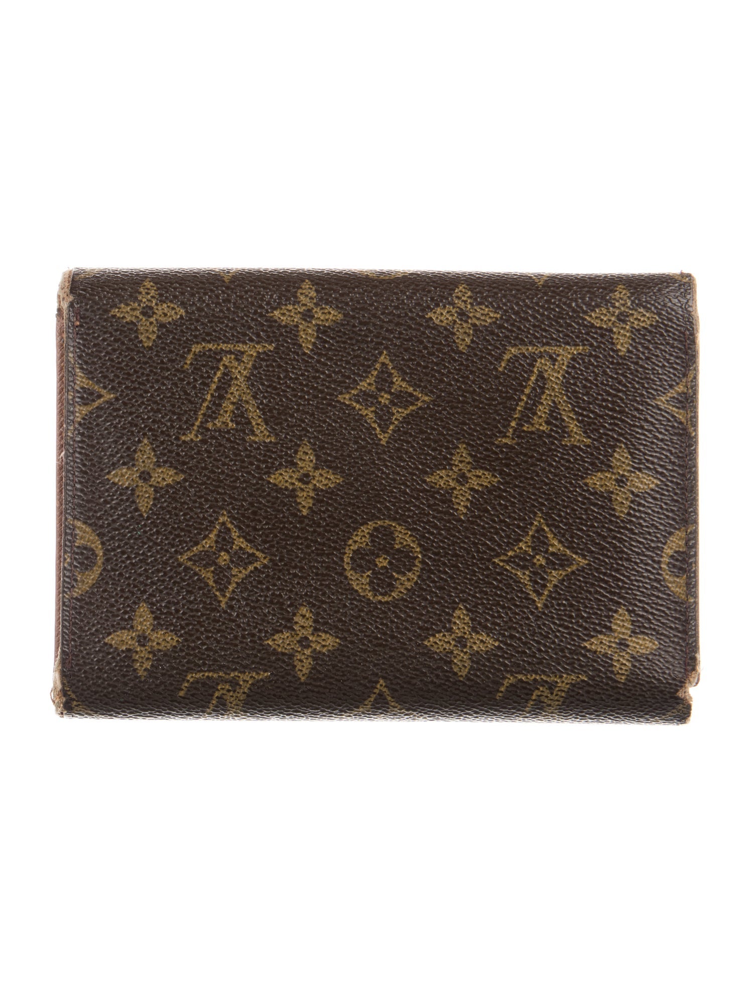 Louis Vuitton 2000 Monogram Pattern Porte-Trésor Étui Papier Wallet