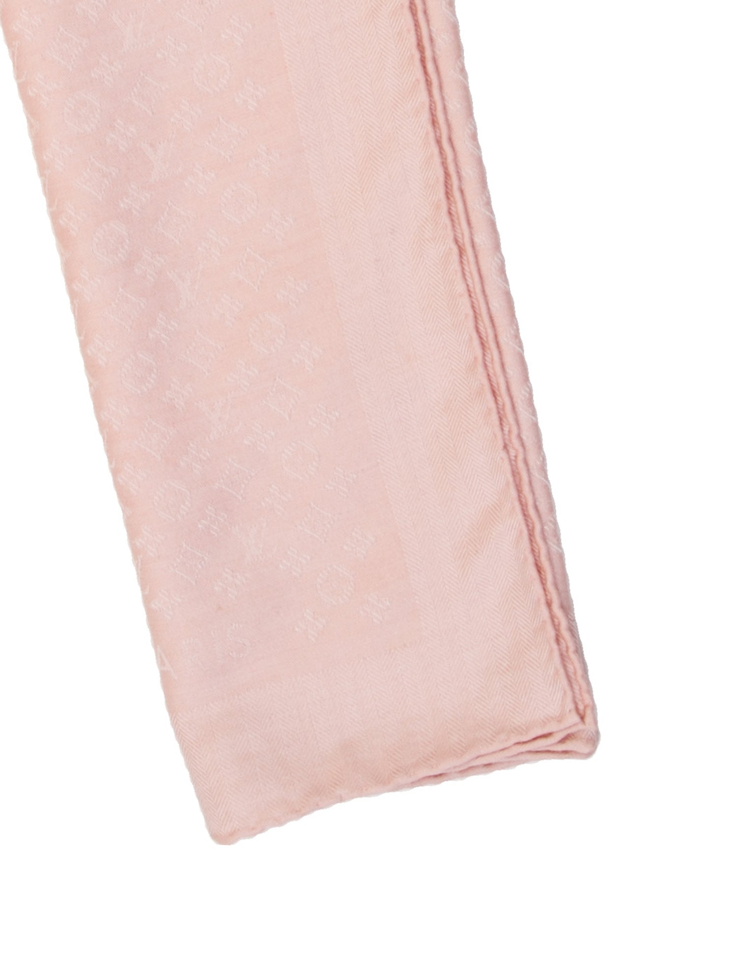 Louis Vuitton Monogram Denim Shine Silk Scarf