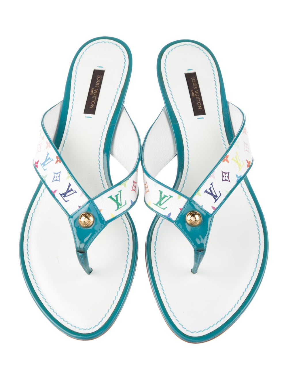 Louis Vuitton Multicolore Monogram Pattern Flip F… - image 3