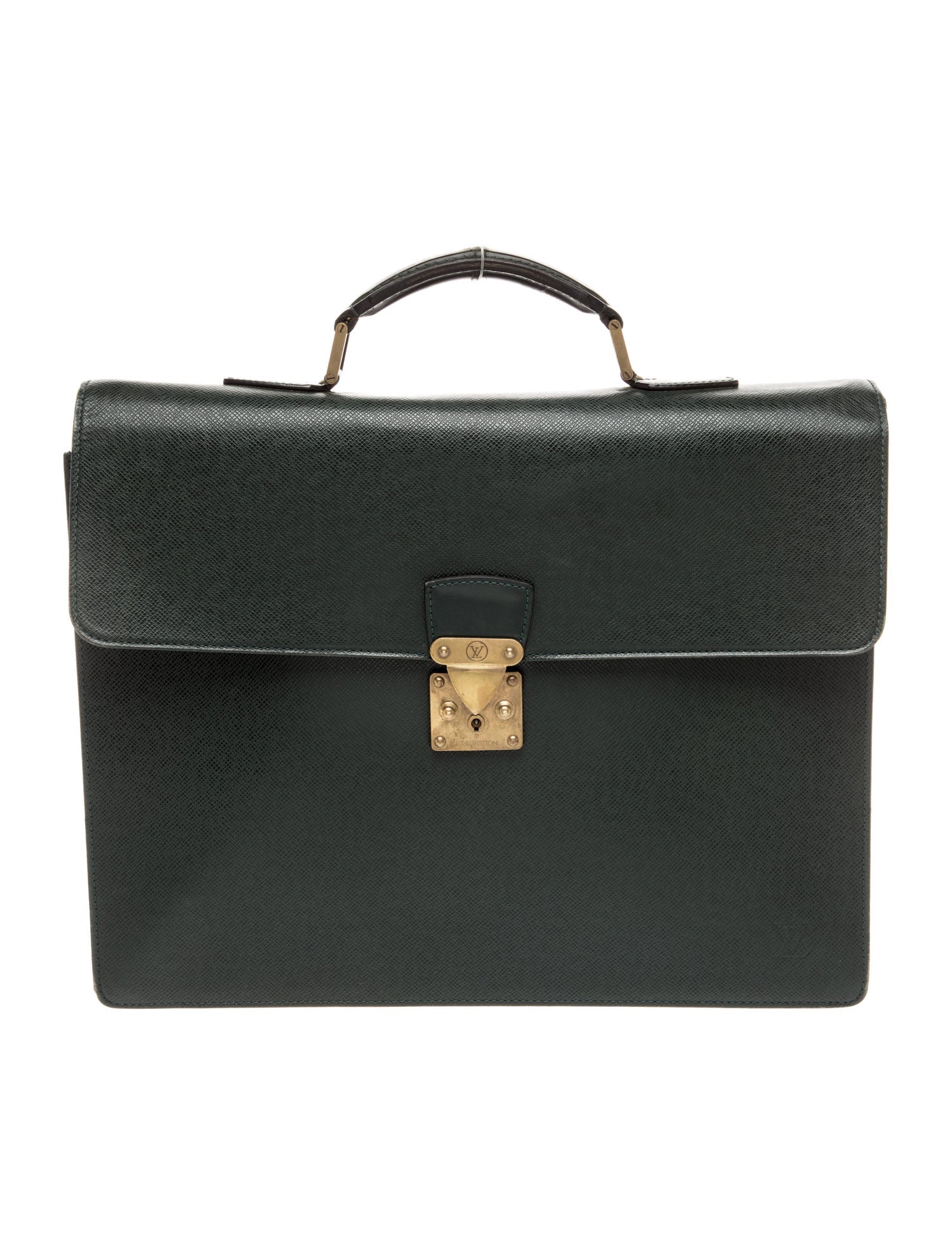 Louis Vuitton Taiga Leather Briefcase