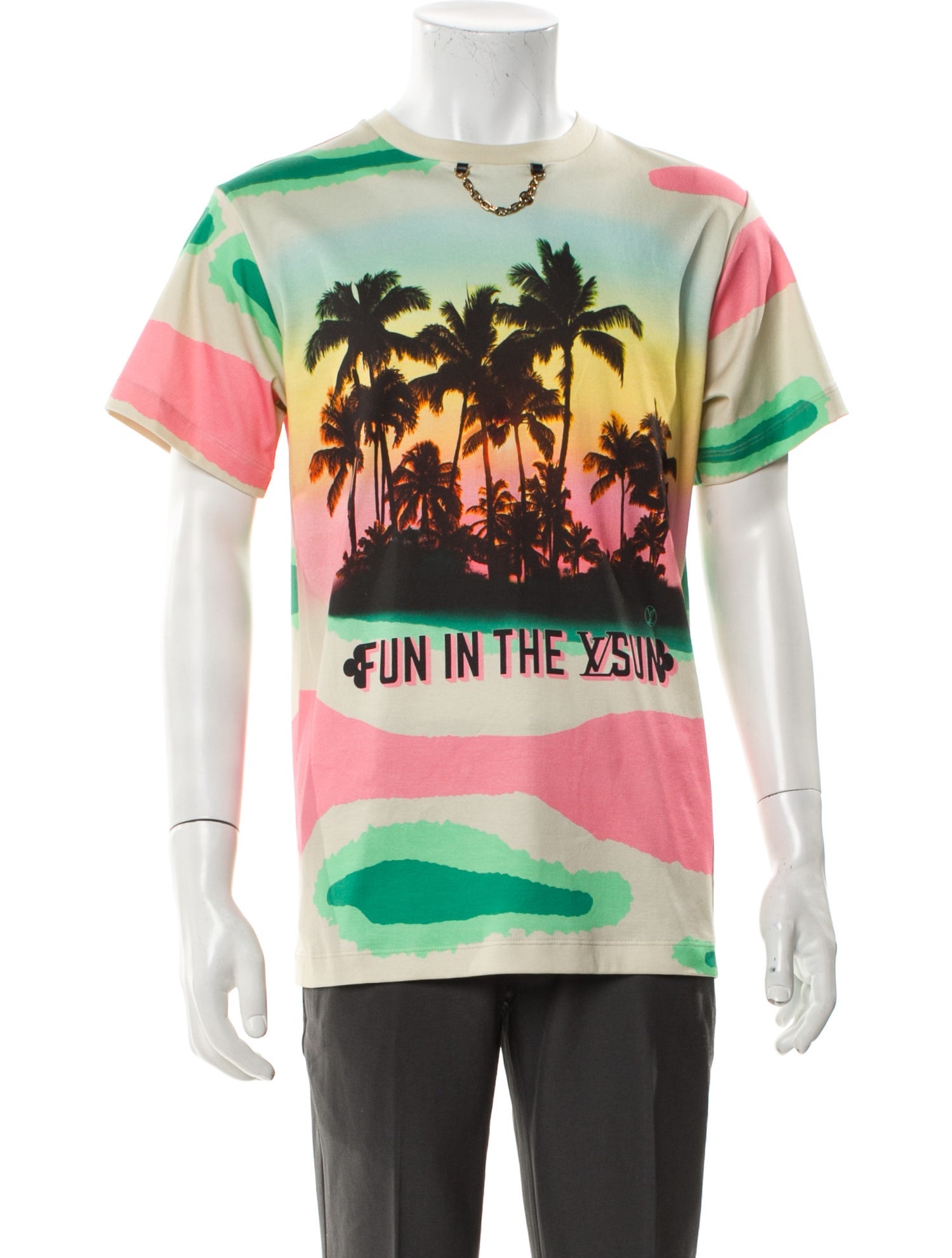 Louis Vuitton 2022 Graphic Print T-Shirt