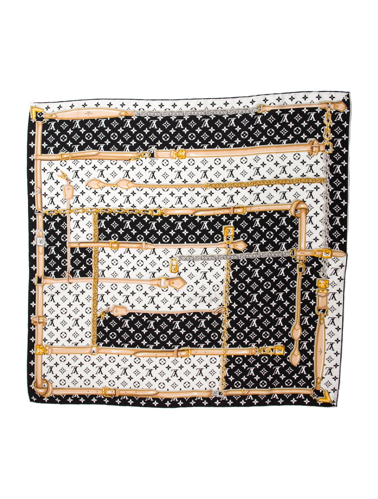 Louis Vuitton Confidential Silk Scarf