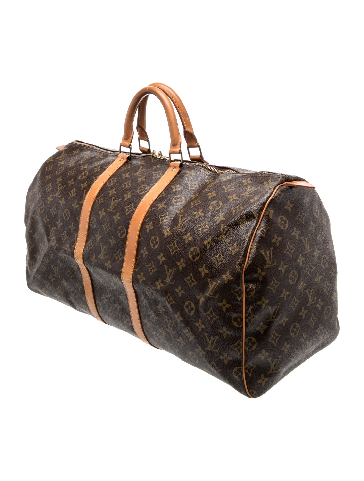 Louis Vuitton LV Monogram Keepall 55 Vintage