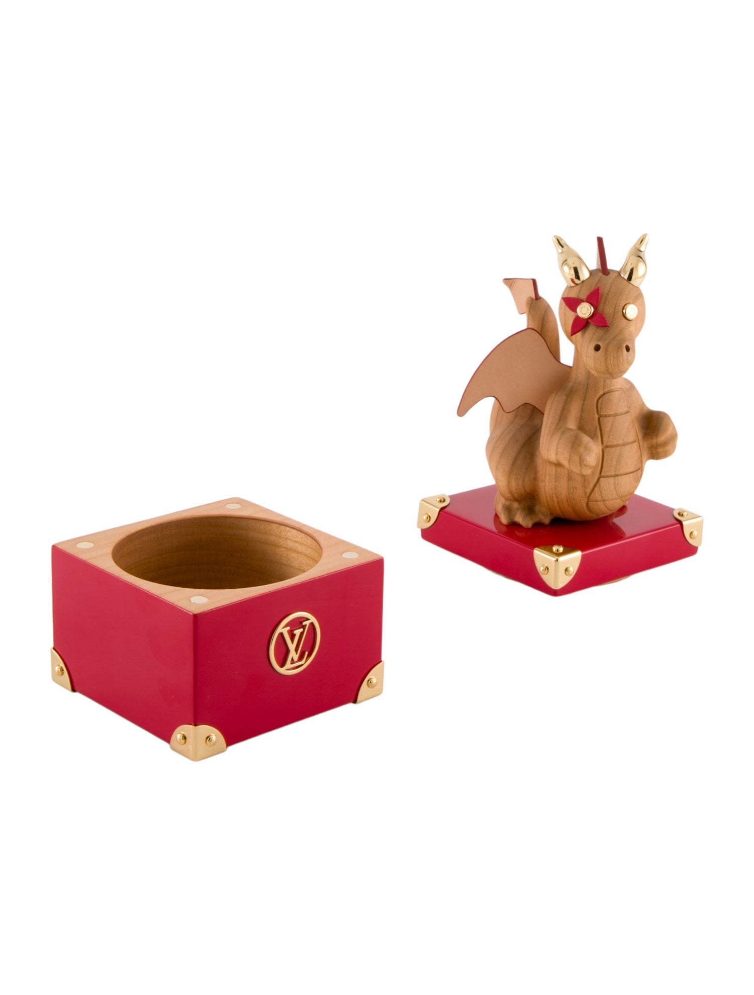 Louis Vuitton Dragon Wooden Box