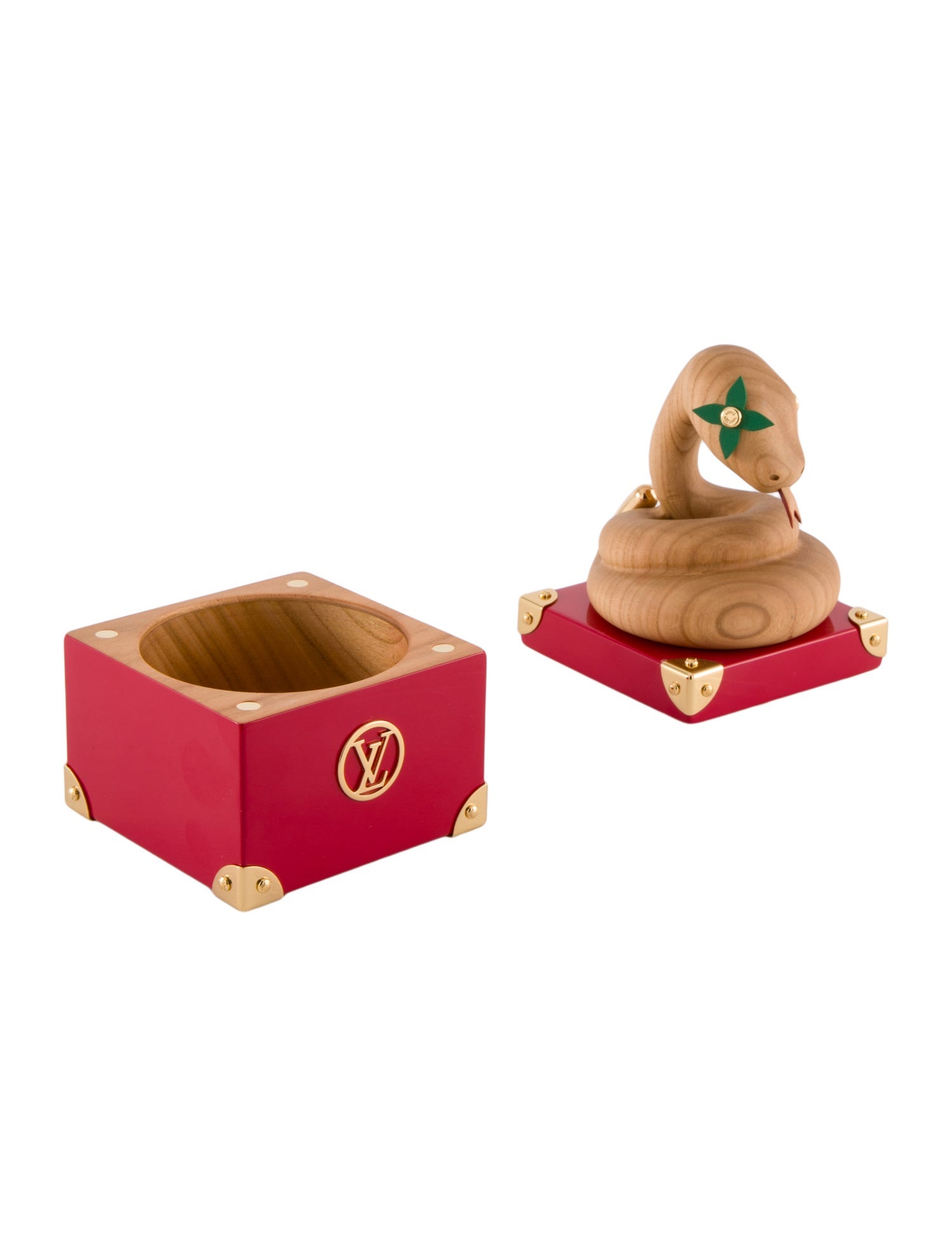 Louis Vuitton Louis Vuitton Snake Wooden Box