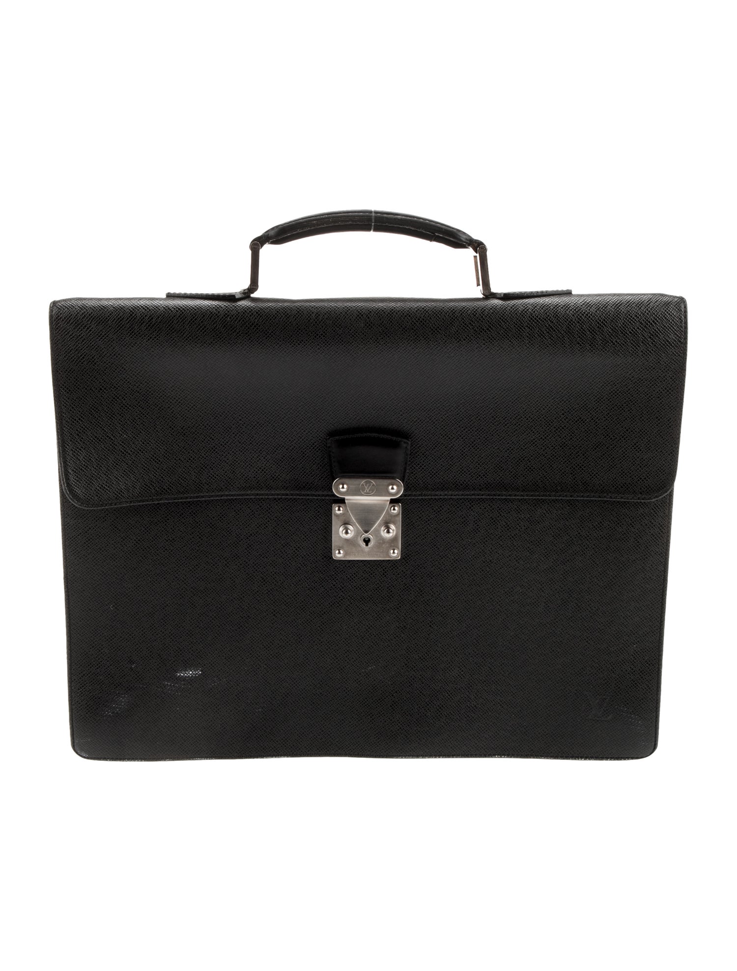 Louis Vuitton Taiga Leather Briefcase Vintage