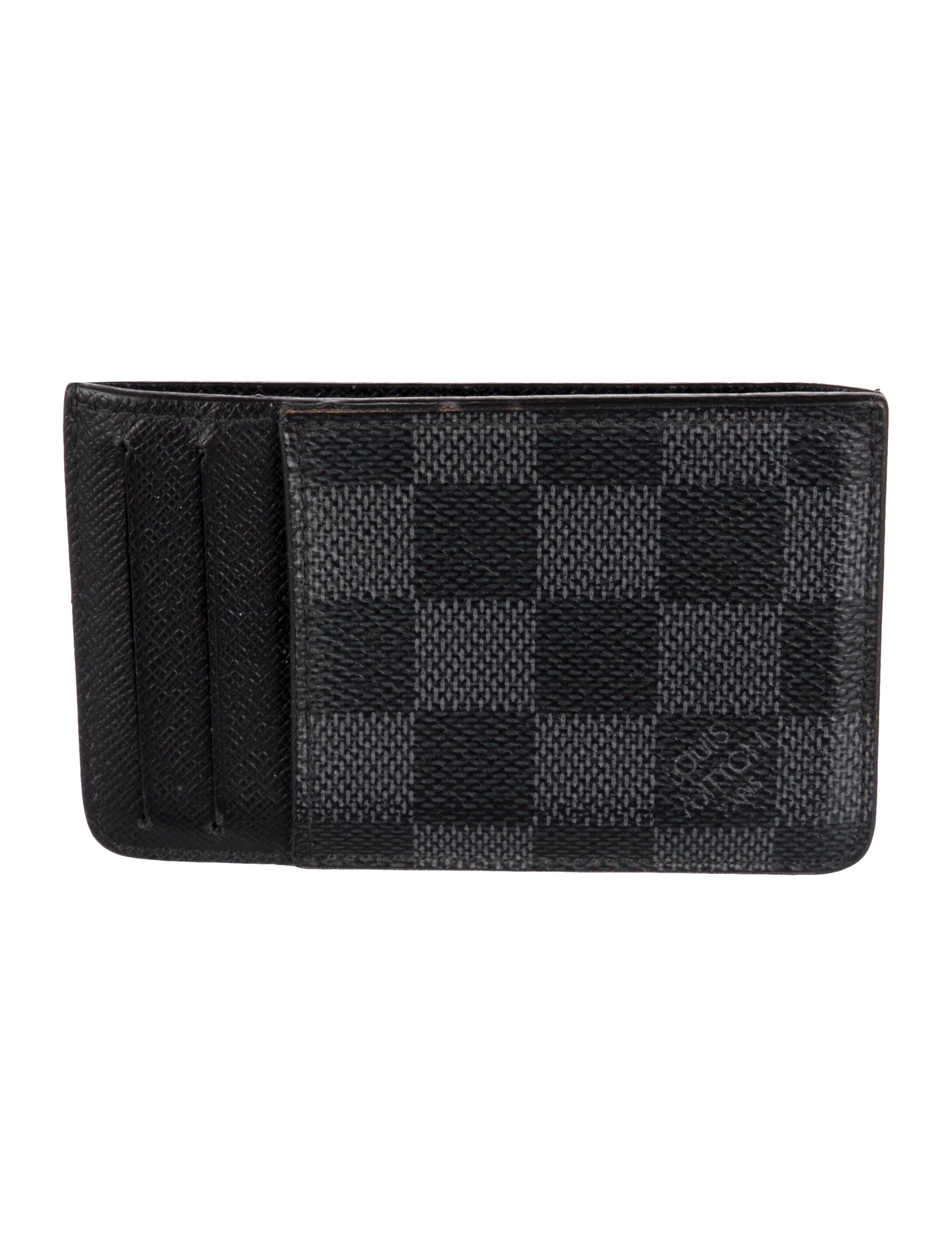 Louis Vuitton Damier Graphite Pattern Coated Canvas Card Case