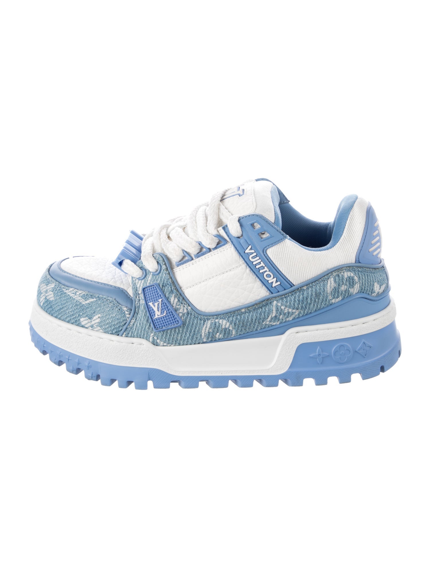 Louis Vuitton LV Monogram Denim Chunky Sneakers