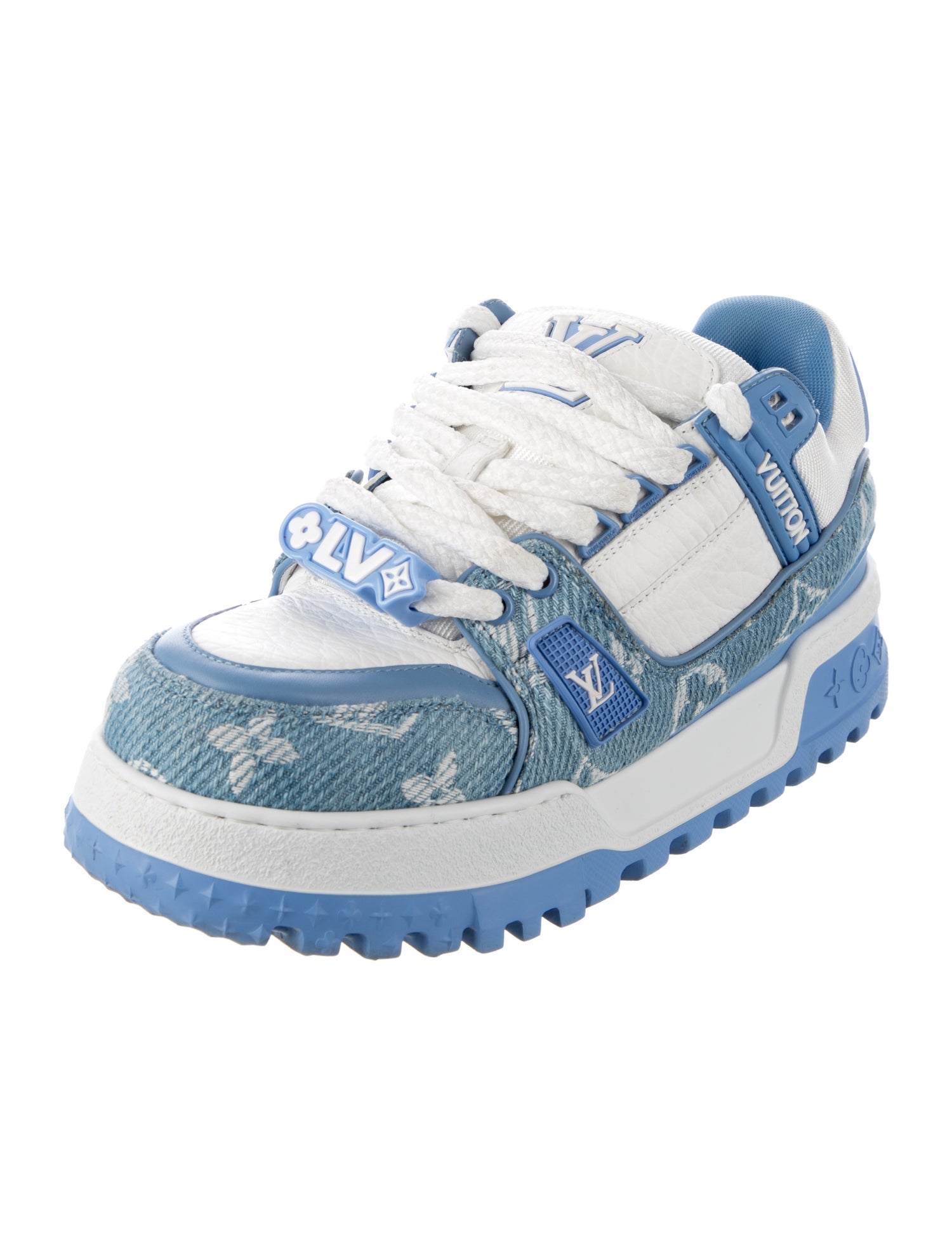 Louis Vuitton LV Monogram Denim Chunky Sneakers