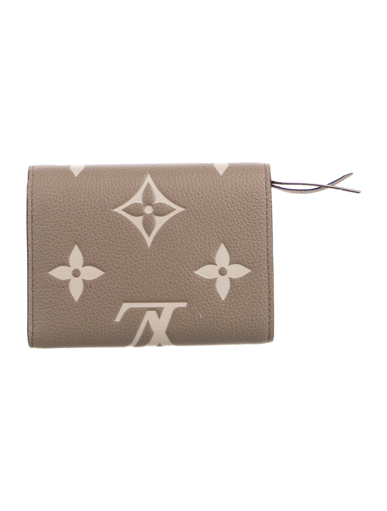 Louis Vuitton LV Monogram Empreinte Leather Victorine Wallet