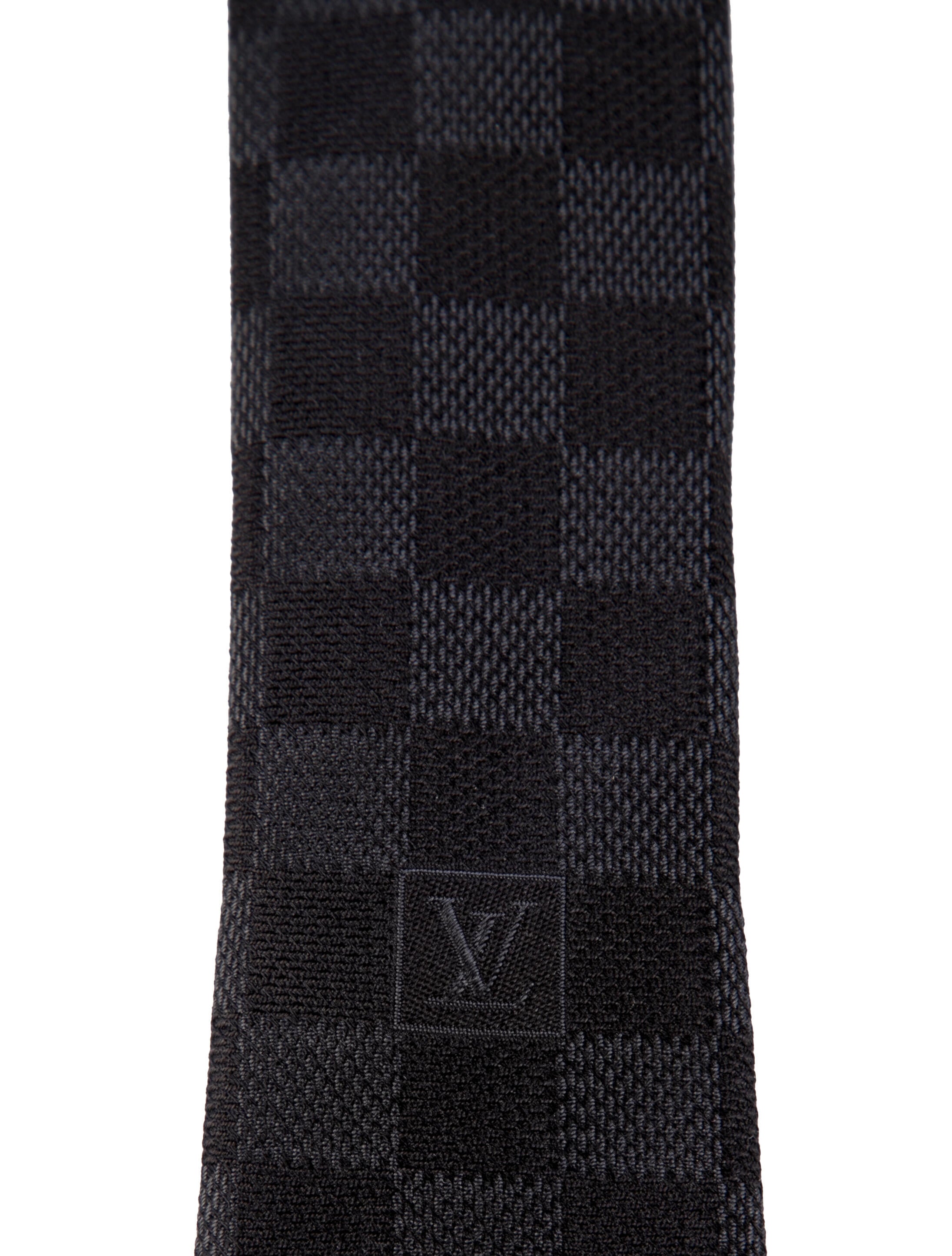 Louis Vuitton Silk Pattern Print Tie