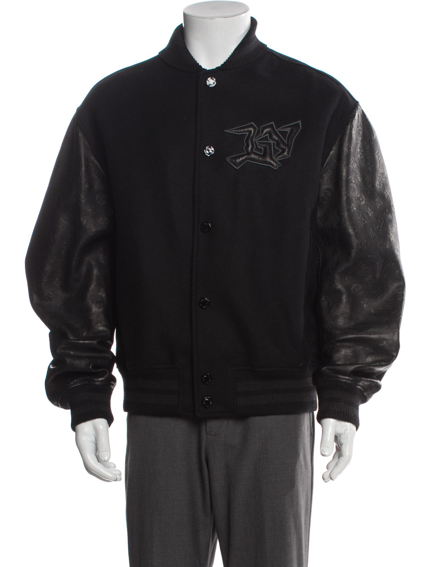 Louis Vuitton 2022 Monogram Varsity Jacket Varsity Jacket