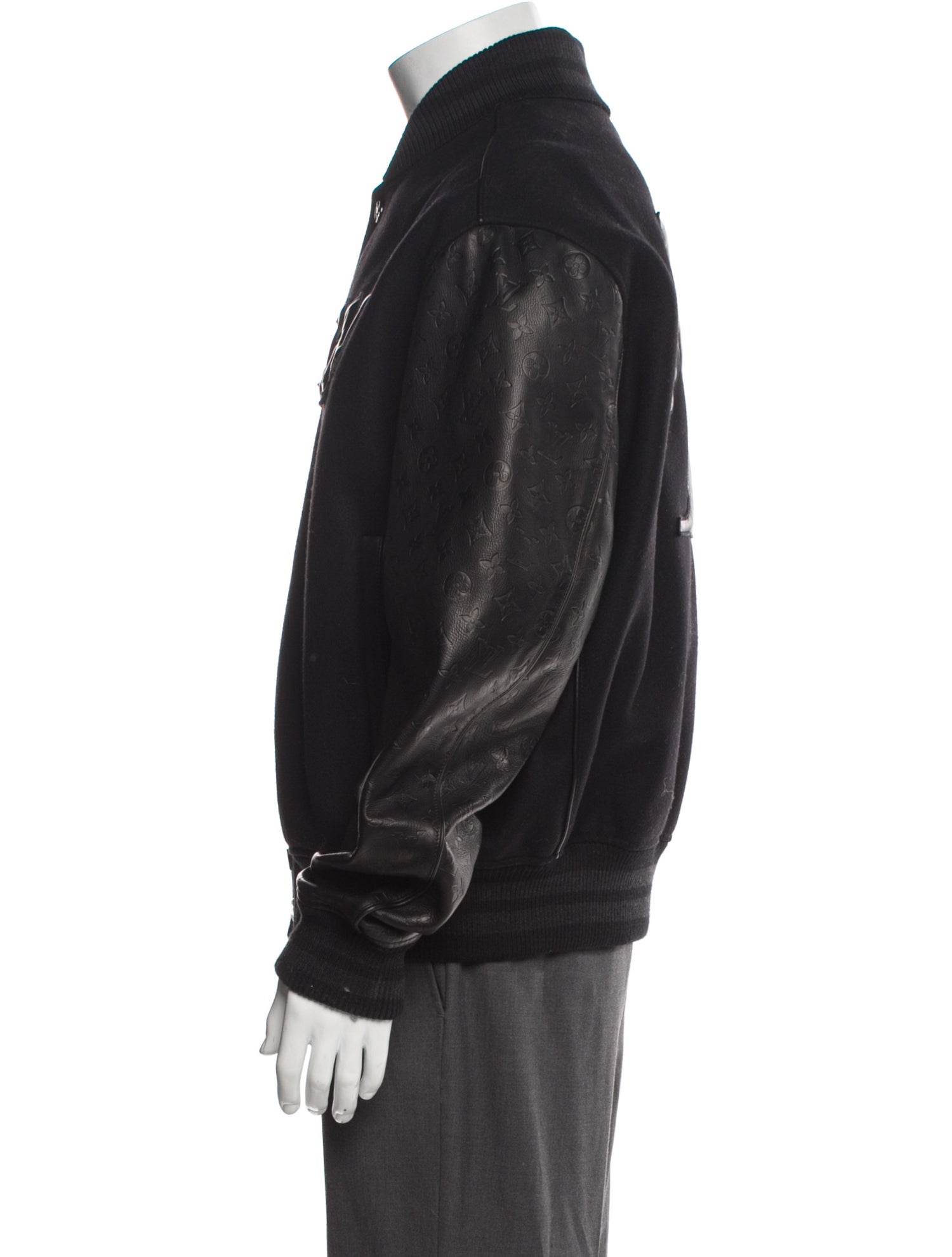 Louis Vuitton 2022 Monogram Varsity Jacket Varsity Jacket