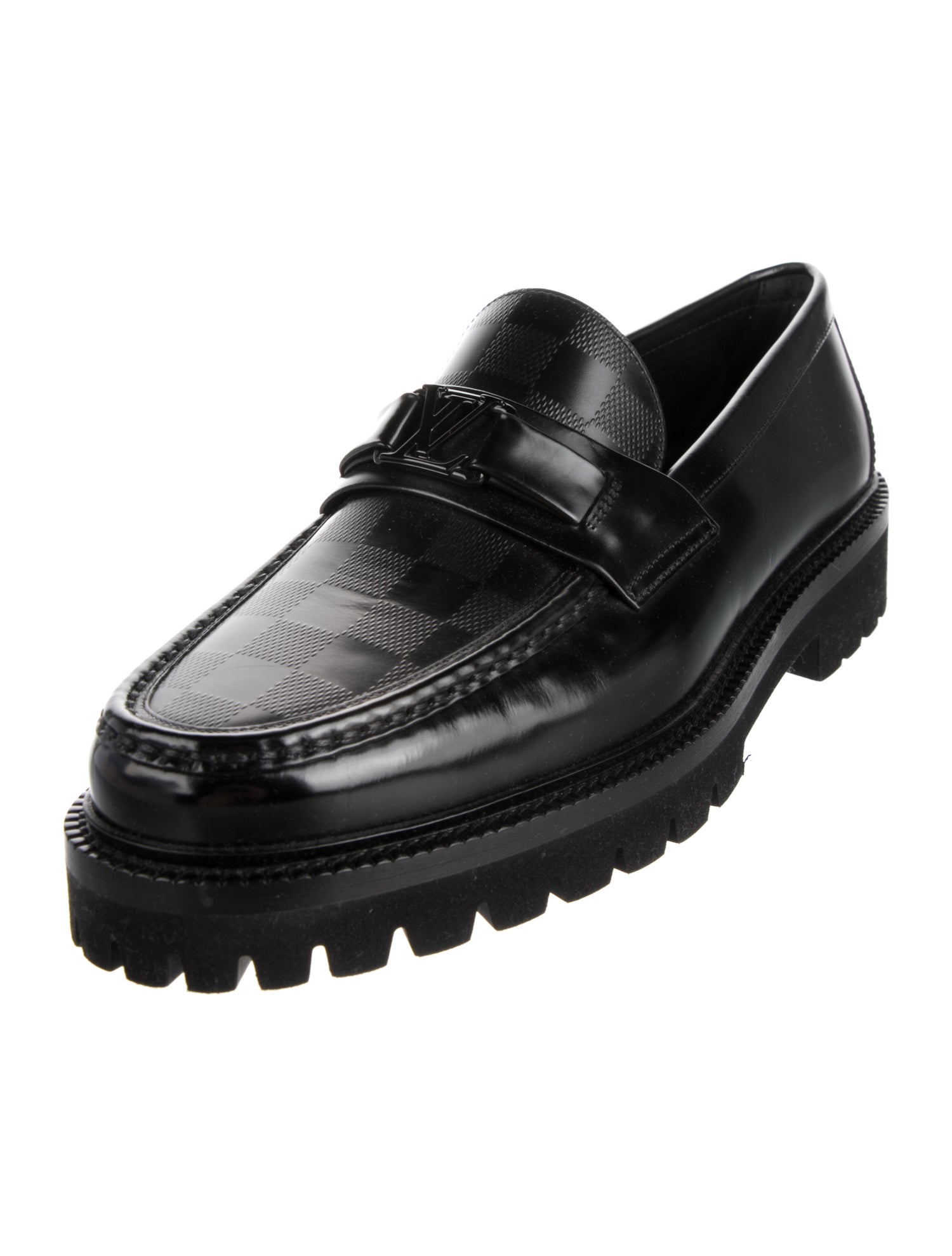 Louis Vuitton Leather Dress Loafers