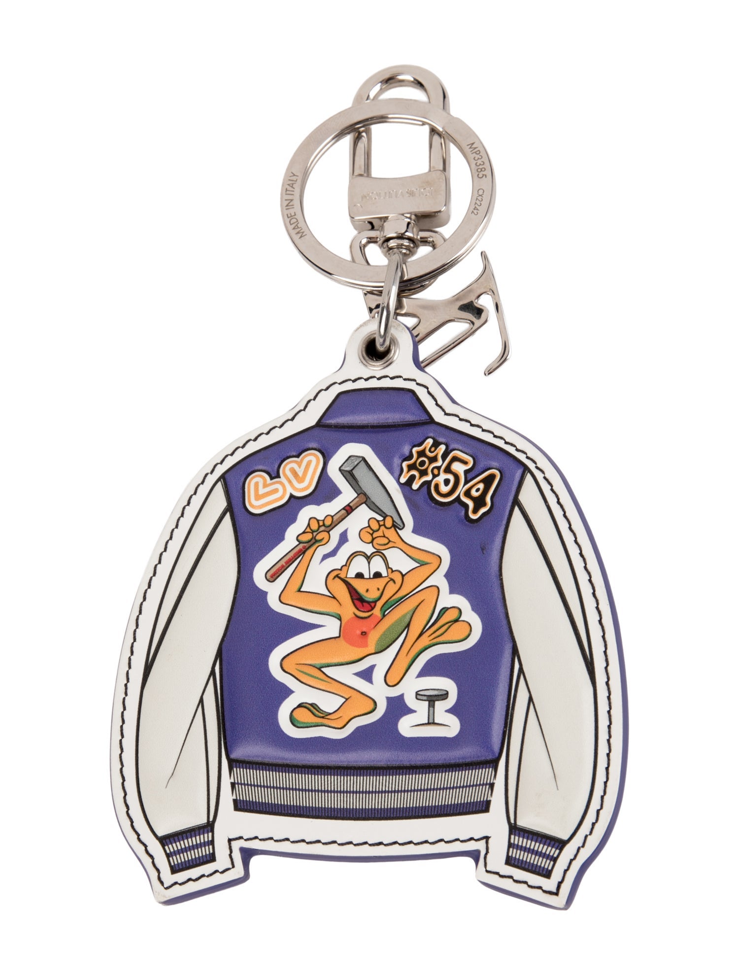 Louis Vuitton LV Varsity Jacket Illustre Bag Charm & Key Holder