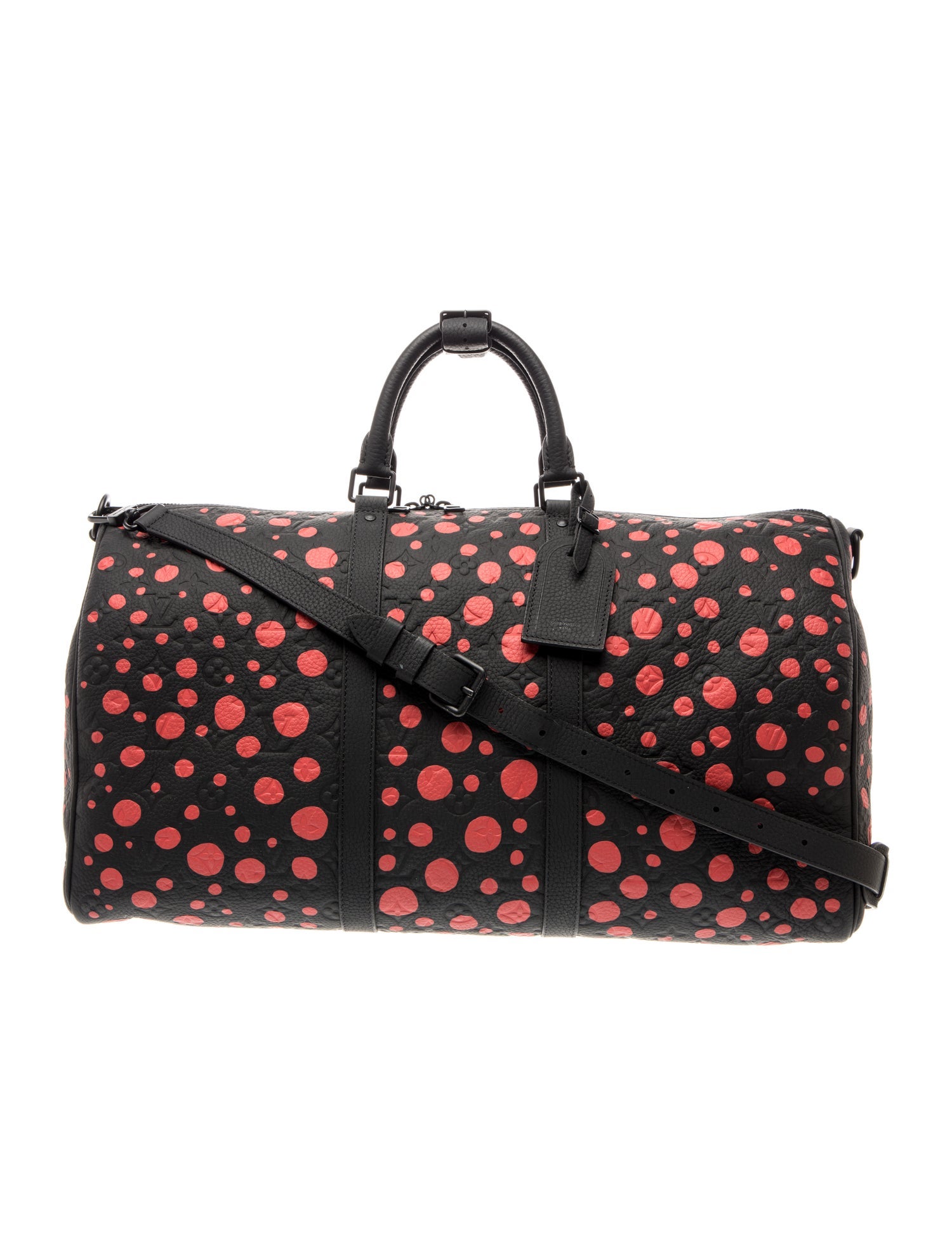 Louis Vuitton LV Monogram x Yayoi Kusama Keepall Bandouliere 50