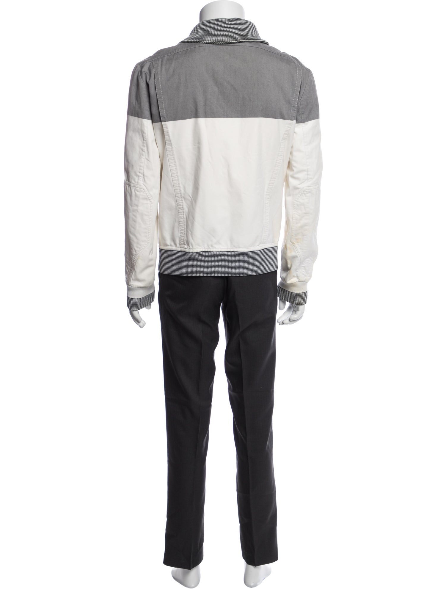 2008 Colorblock Pattern Jacket