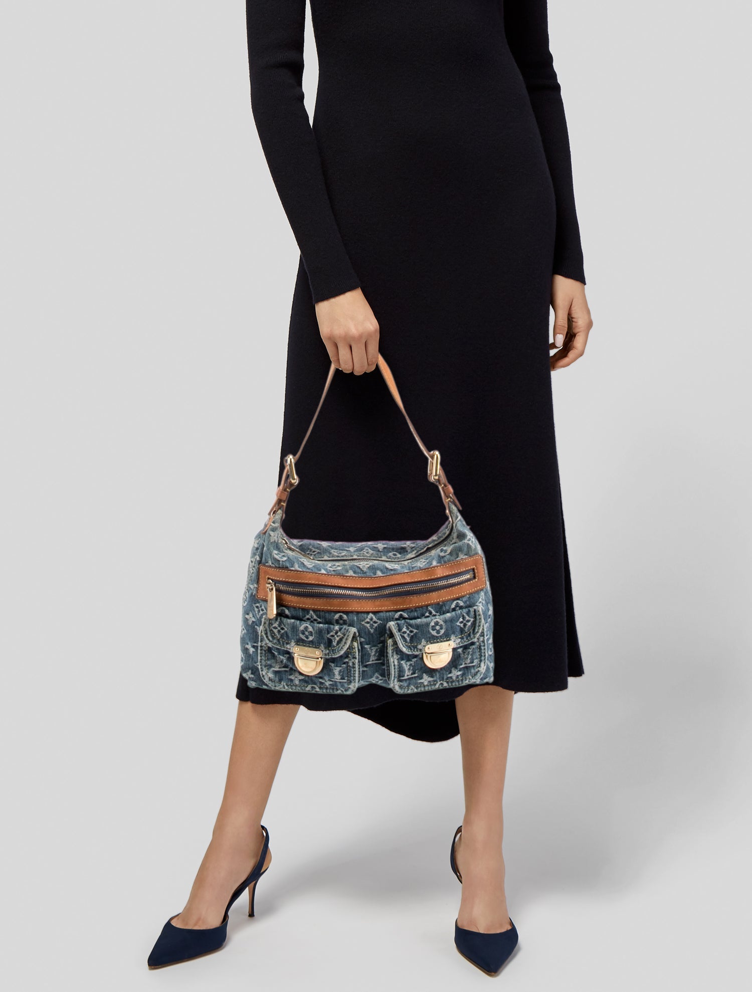 Louis Vuitton LV Monogram Baggy PM Vintage