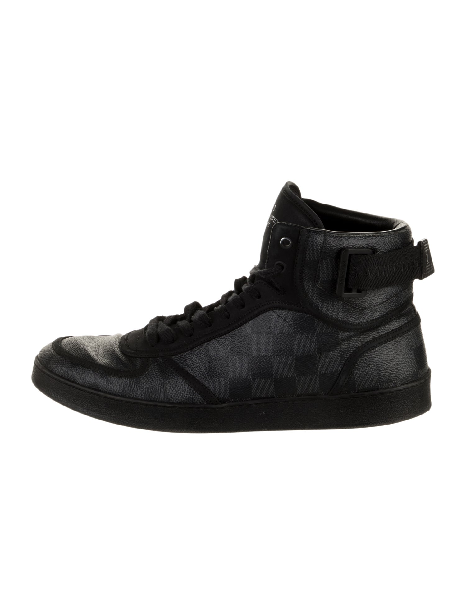 Louis Vuitton 2018 Damier Graphite Pattern Sneakers