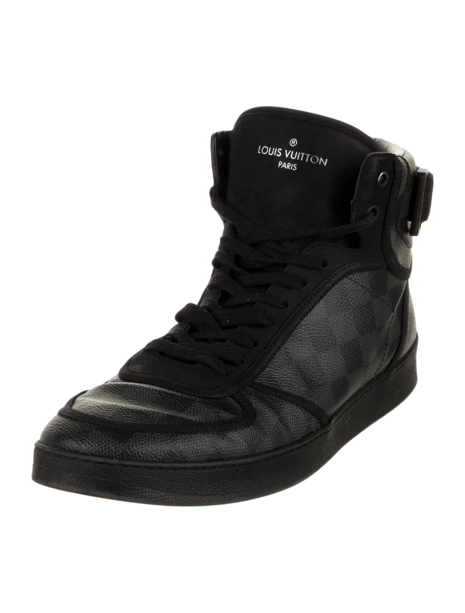 Louis Vuitton 2018 Damier Graphite Pattern Sneakers