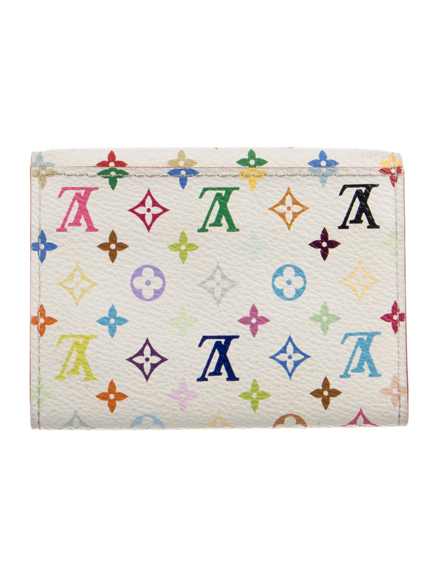 Louis Vuitton Multicolore Monogram Pattern Coated Canvas Coin Pouch