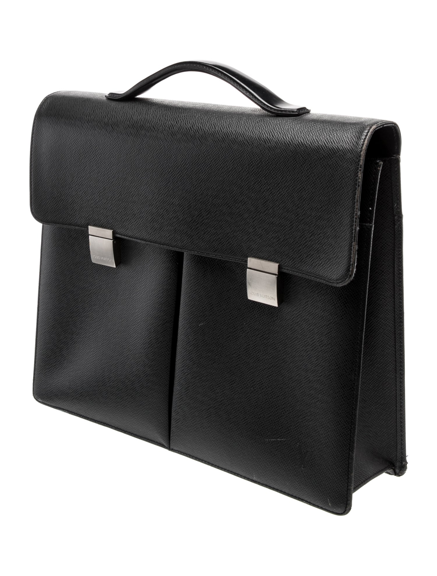 Louis Vuitton Taiga Leather Serviette Kazan Vintage