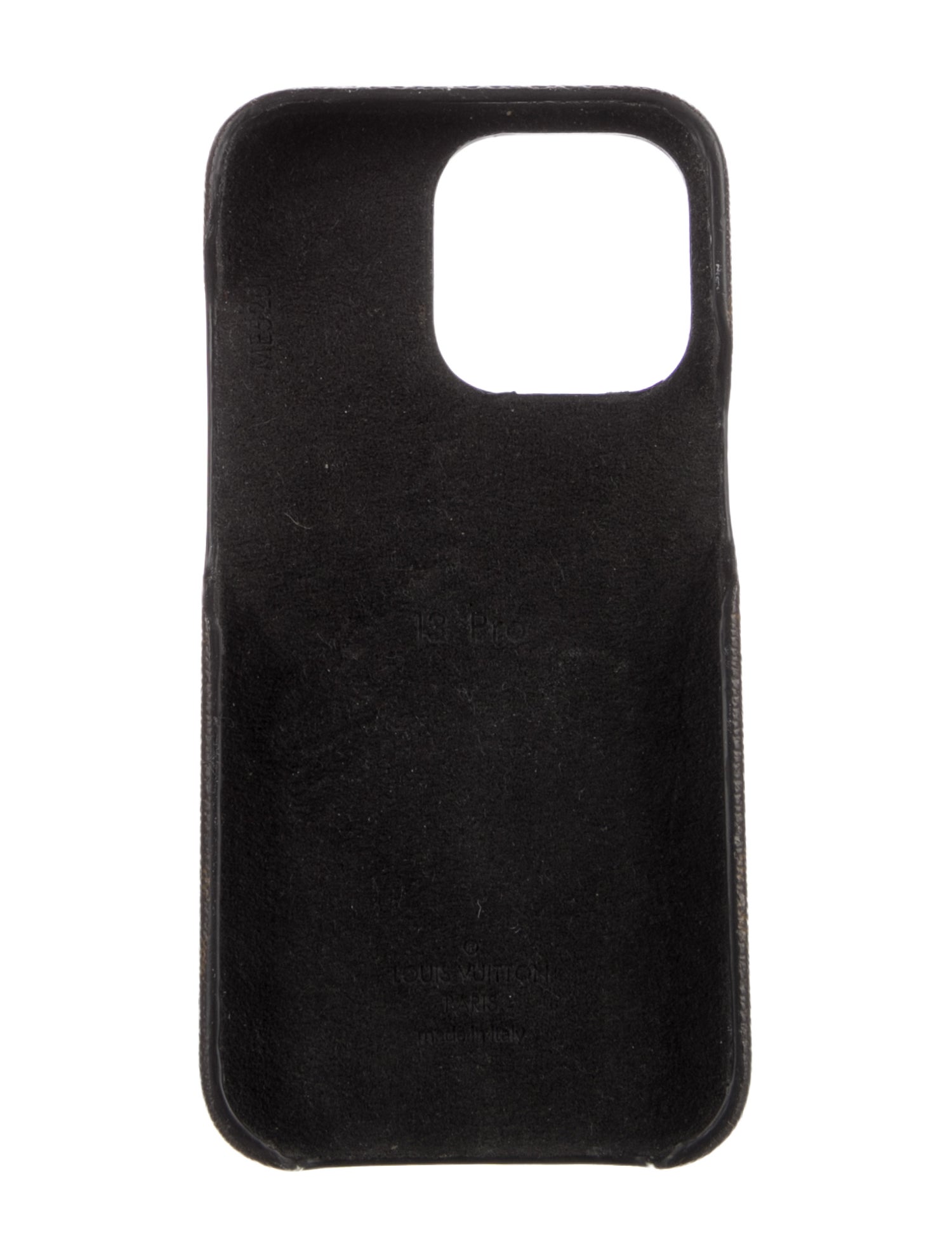 Louis Vuitton Mens Leather iPhone case