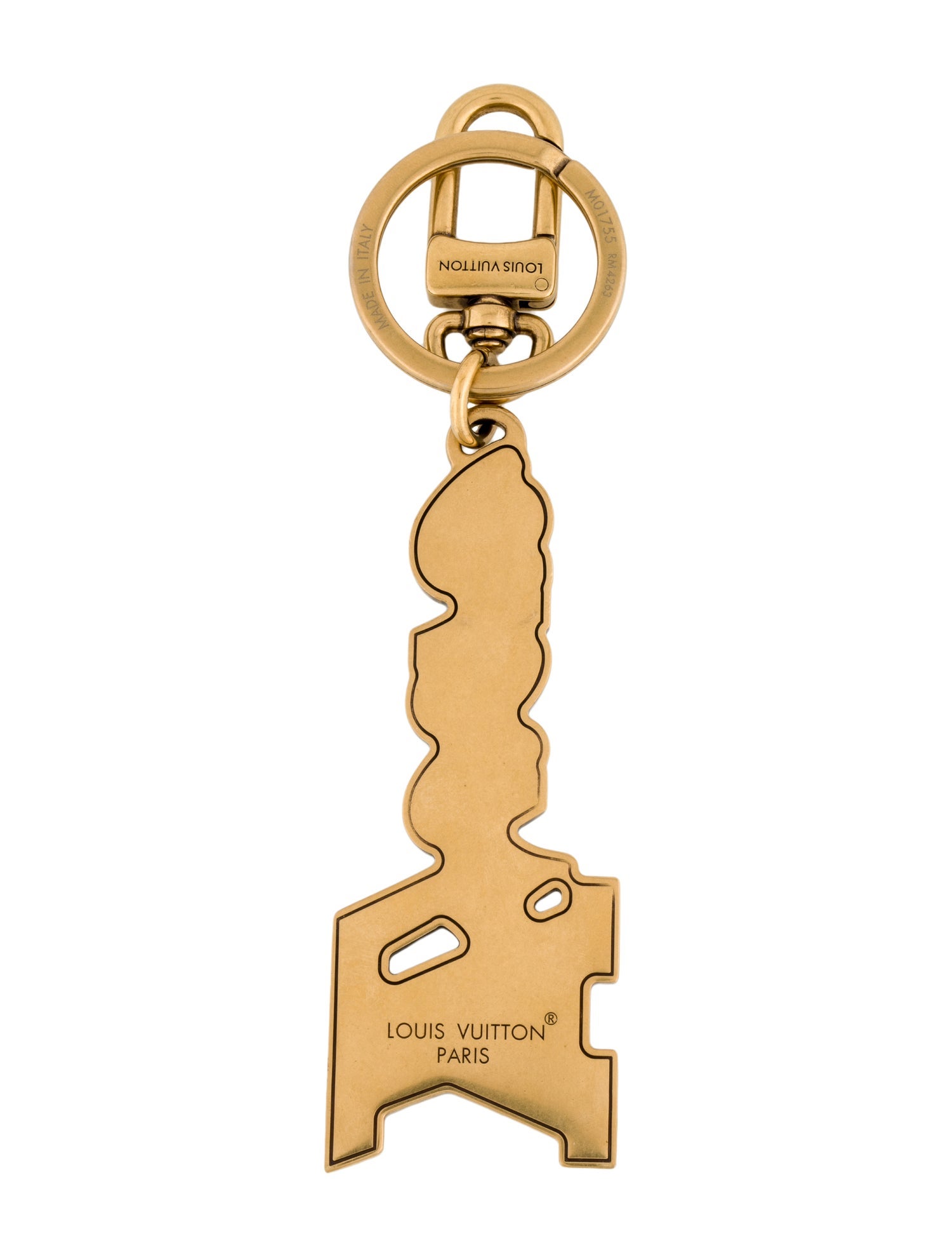 Louis Vuitton LV Vers Studs Bag Charm & Key Holder