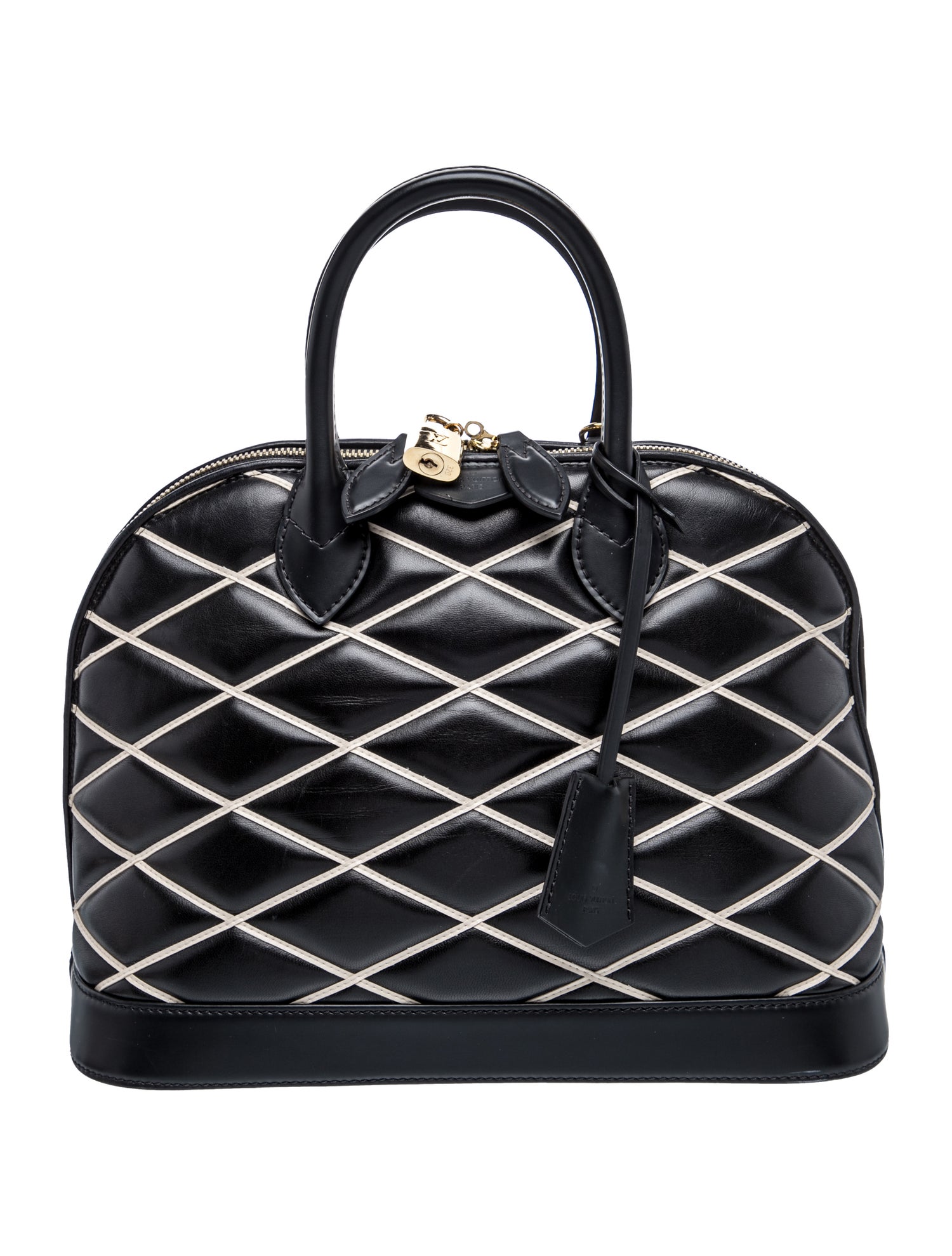 Louis Vuitton Malletage Leather Alma PM