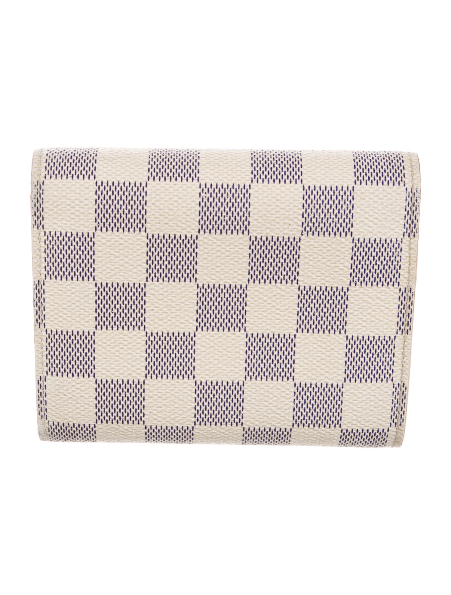 Louis Vuitton 2010 Damier Azur Pattern Joey Wallet
