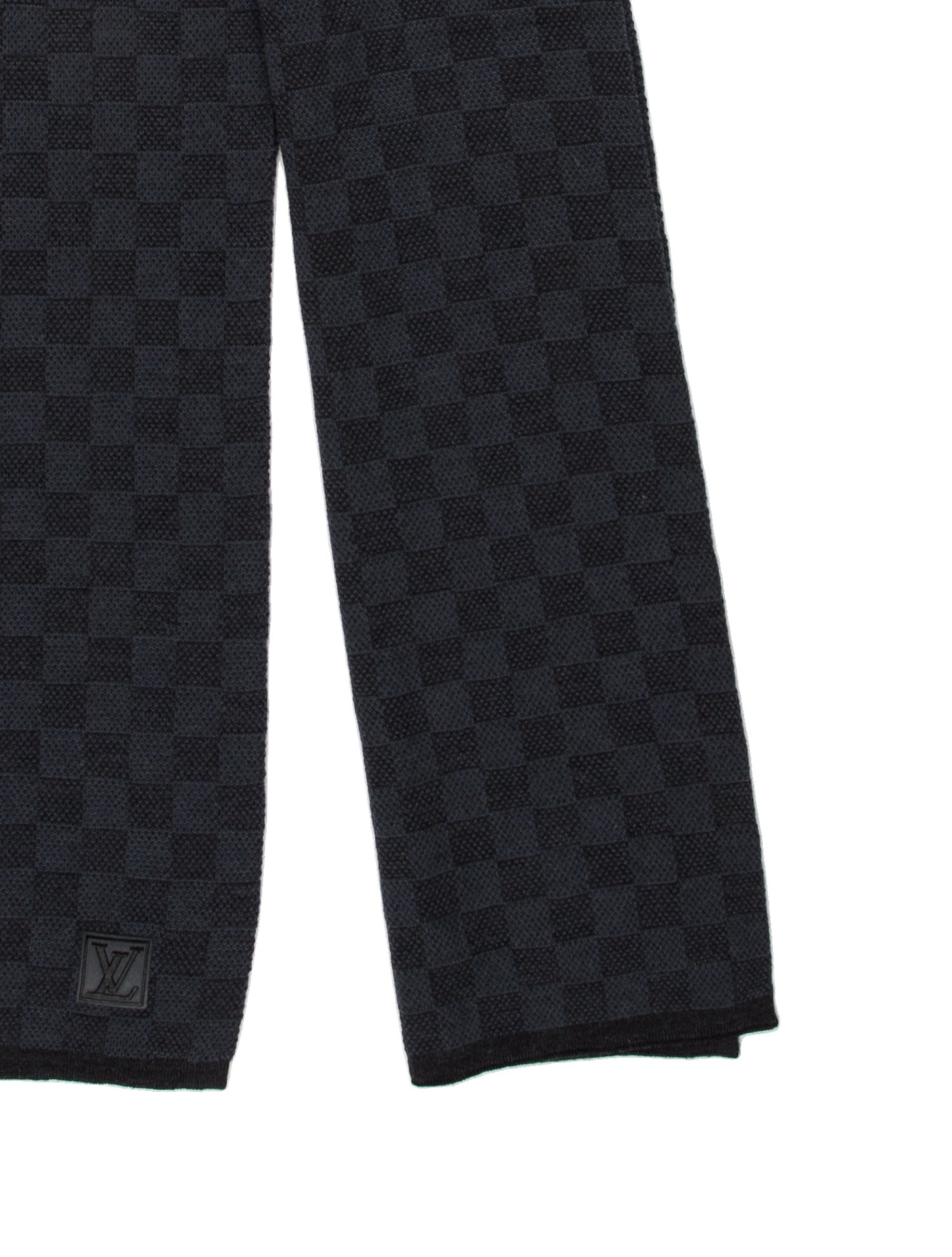Louis Vuitton 2021 Damier Graphite Pattern Scarf
