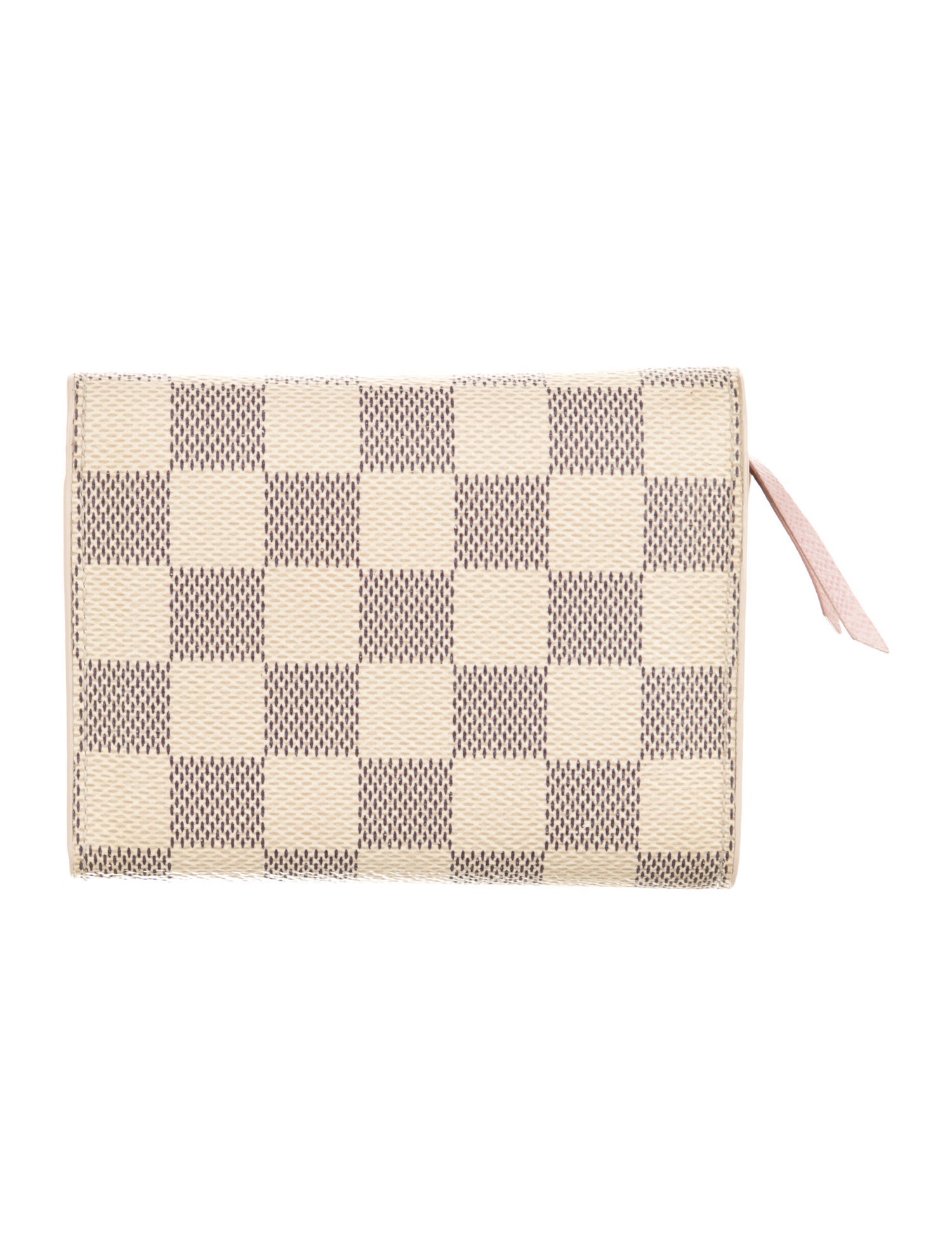 Louis Vuitton 2017 Damier Azur Pattern Victorine Wallet