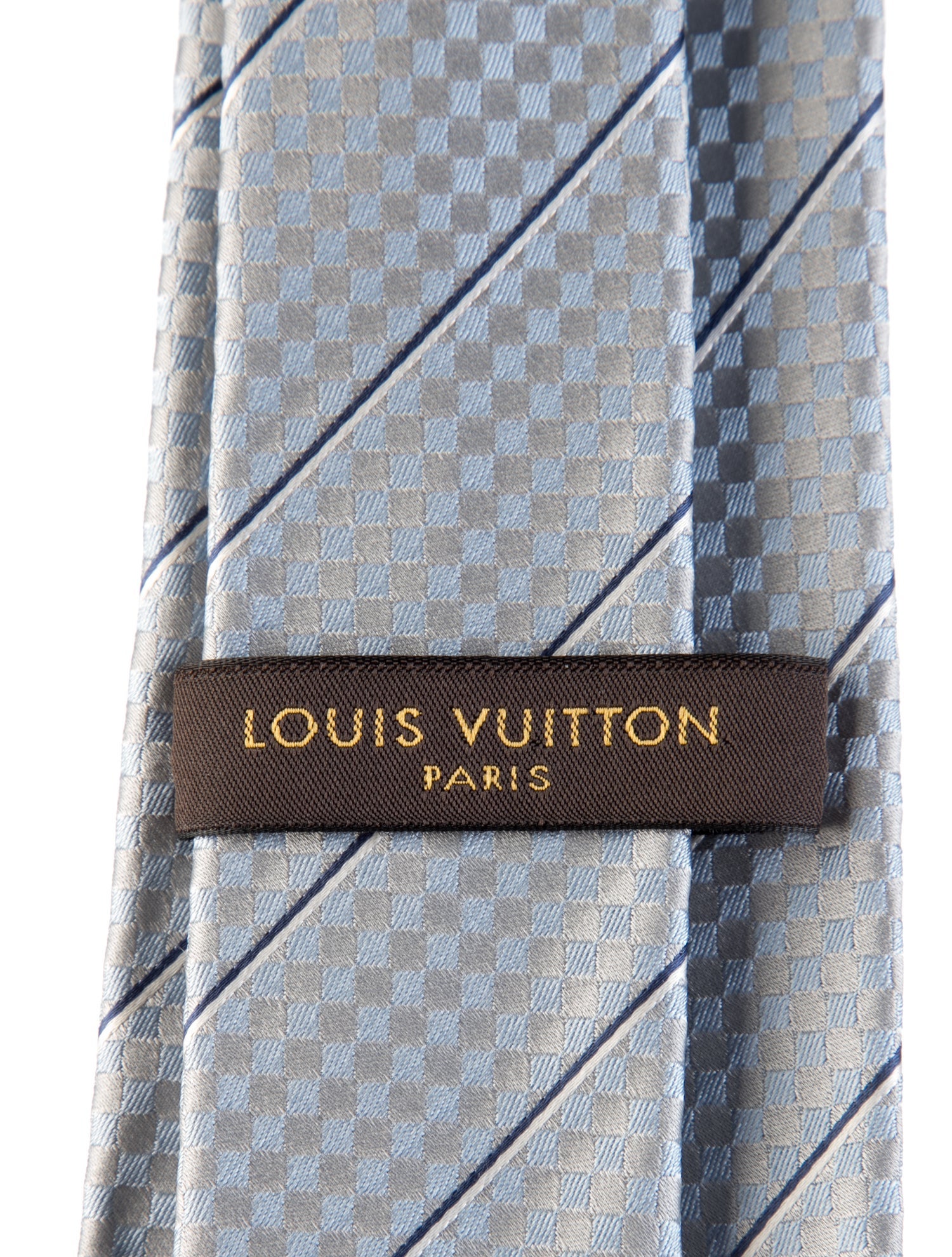 Louis Vuitton Pattern Silk Tie