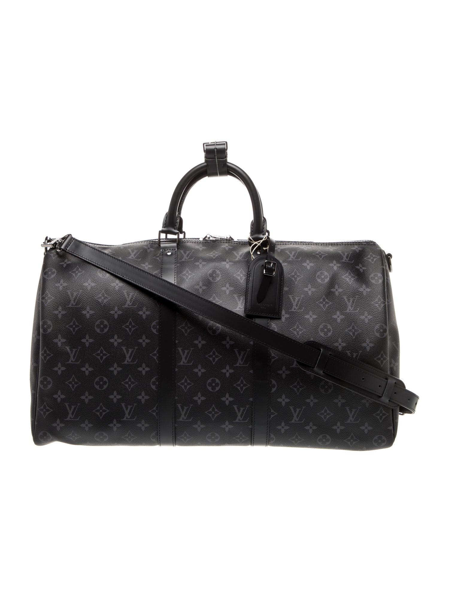 Louis Vuitton Monogram Eclipse Keepall Bandouliere 50 2024 w/ Tags