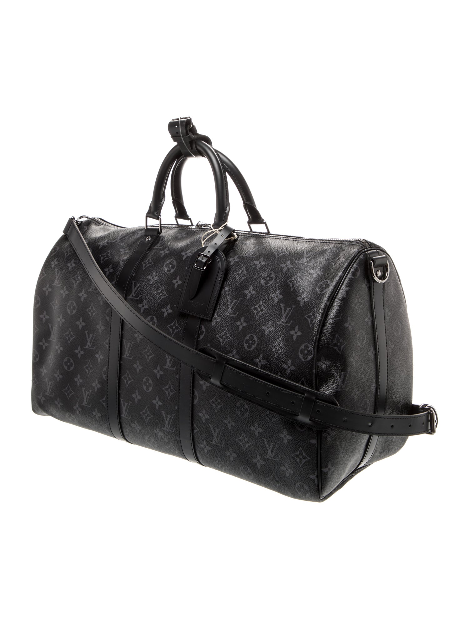 Louis Vuitton Monogram Eclipse Keepall Bandouliere 50 2024 w/ Tags