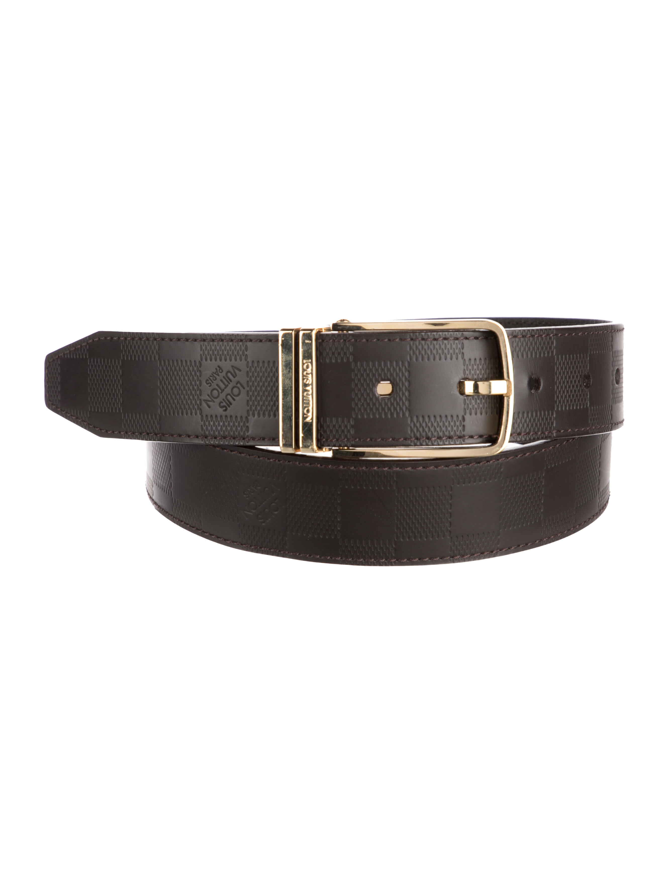 Louis Vuitton Damier Infini Leather Waist Belt