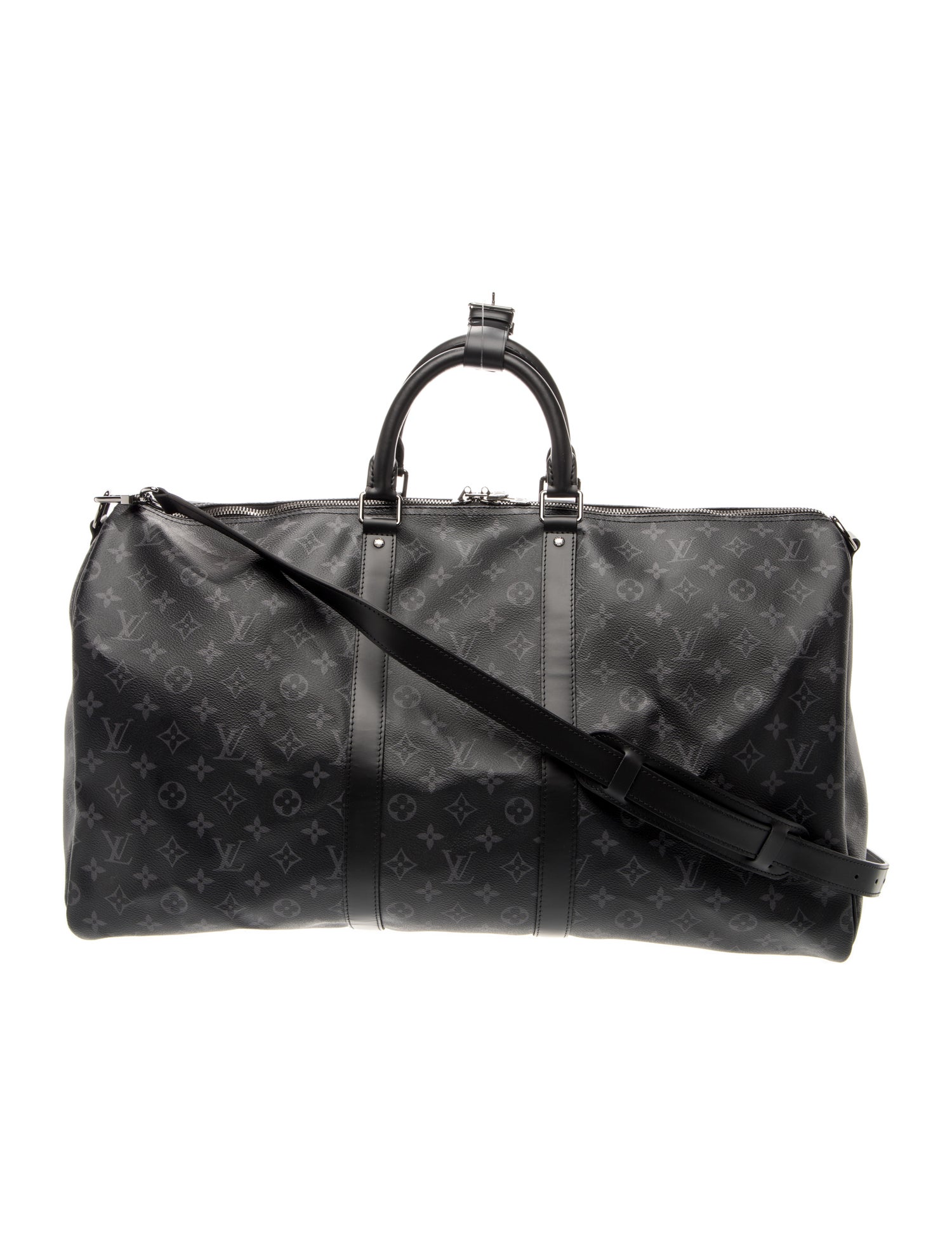 Louis Vuitton Monogram Eclipse Keepall Bandouliere 50