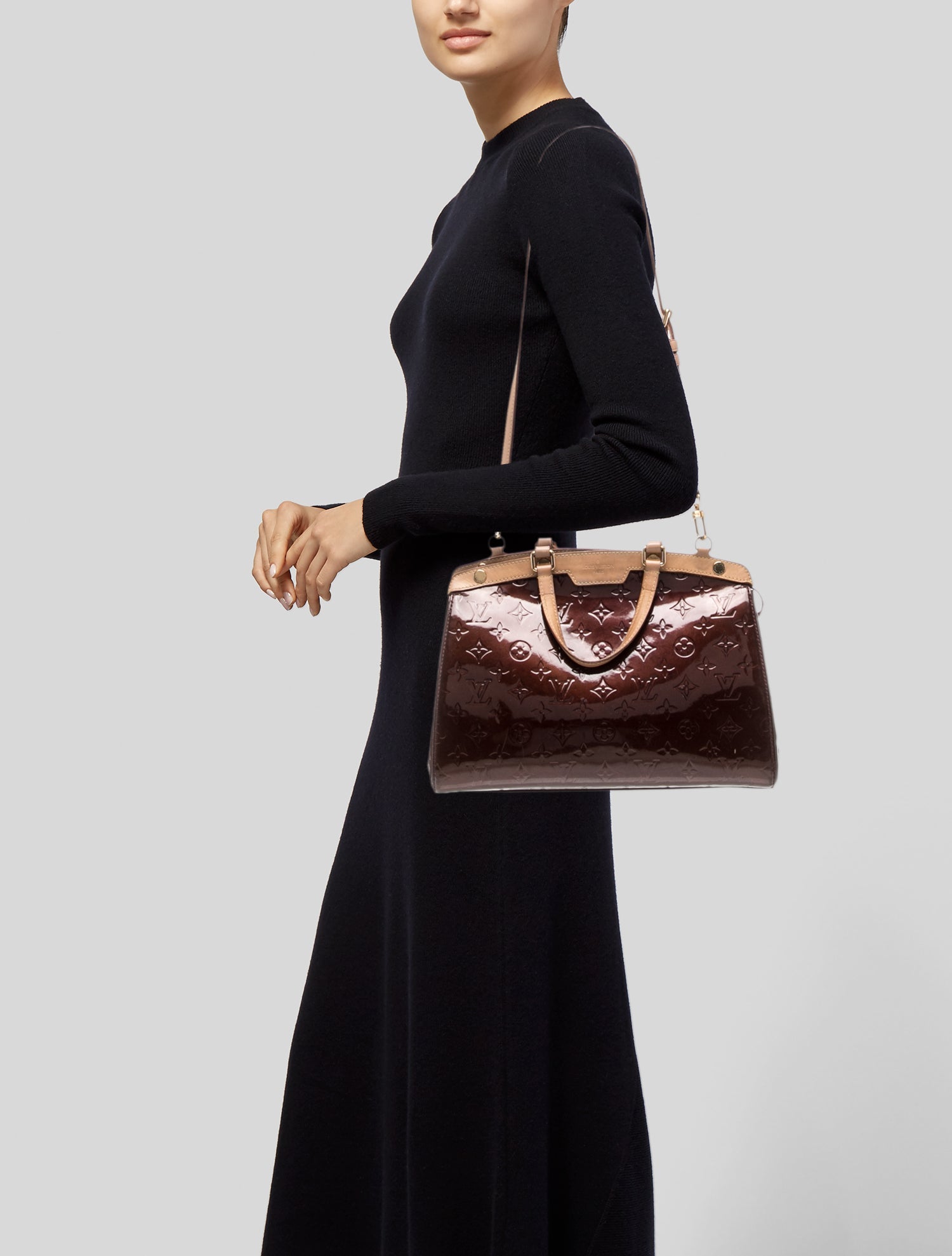 Louis Vuitton Monogram Vernis Brea MM