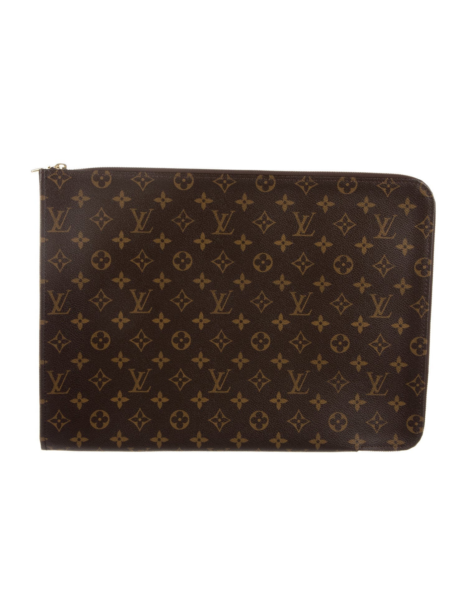 Louis Vuitton Coated Canvas Monogram Laptop Sleeve