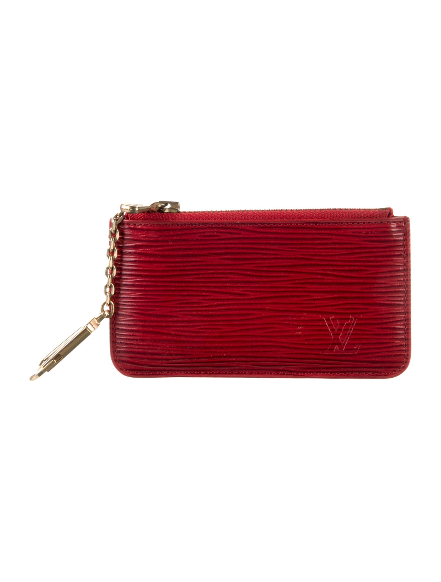 Louis Vuitton Epi Leather Pochette Cles Keychain