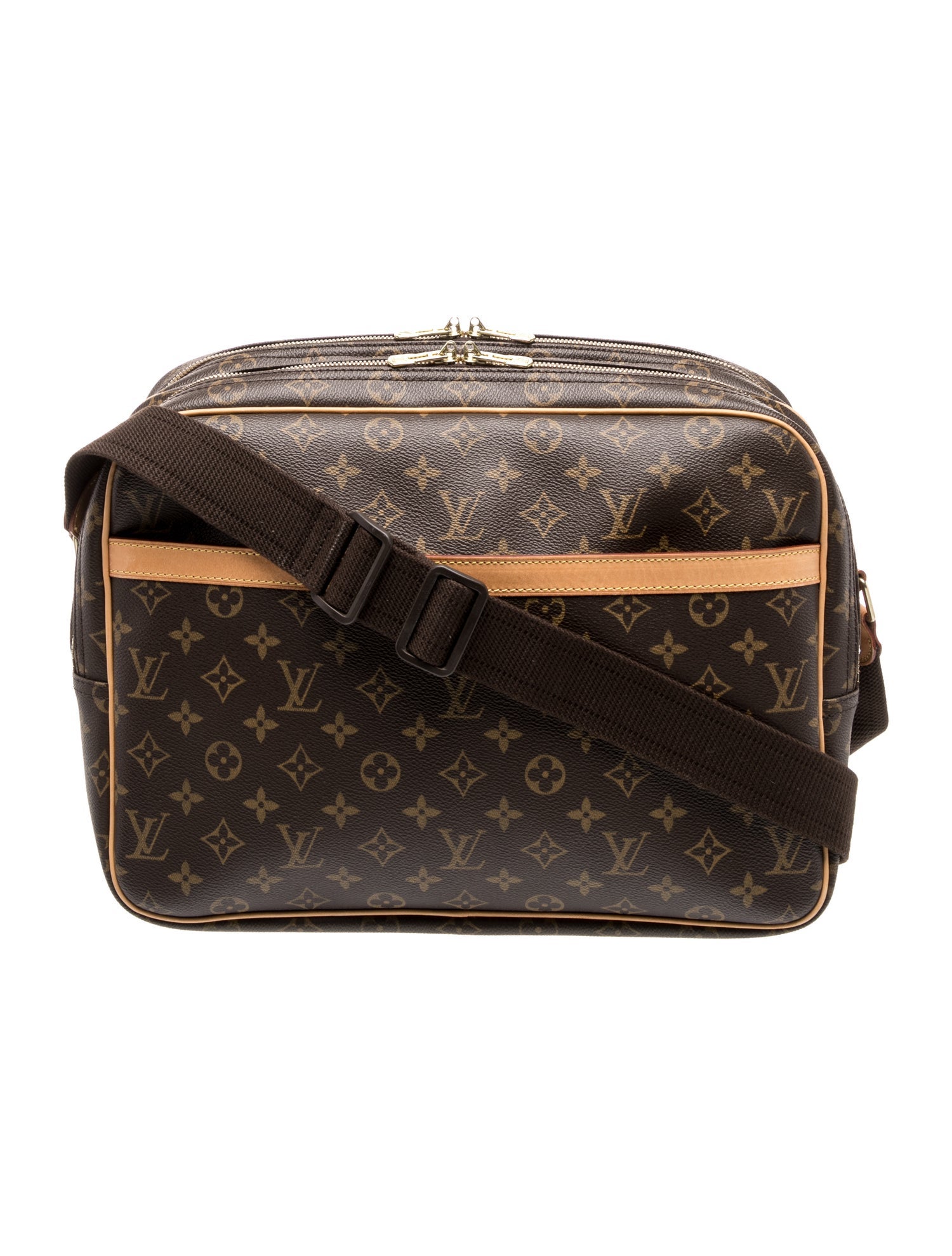 Louis Vuitton LV Monogram Reporter GM Vintage
