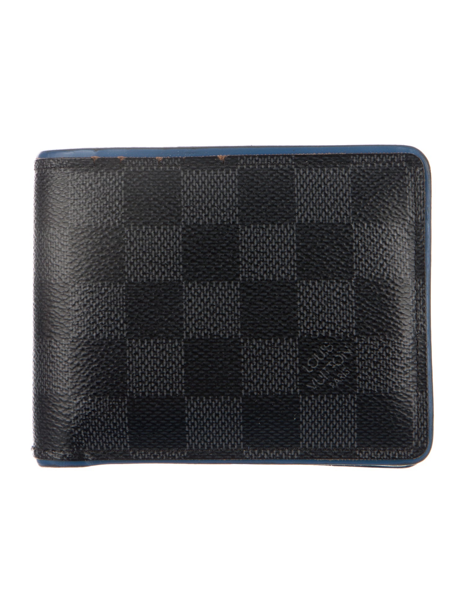 Louis Vuitton Damier Graphite Pattern Coated Canvas Multiple Wallet