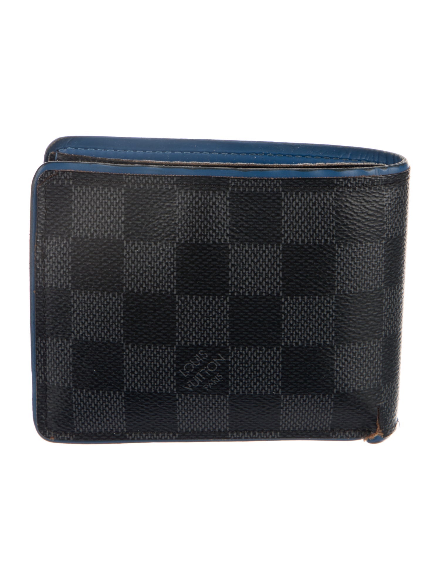 Louis Vuitton Damier Graphite Pattern Coated Canvas Multiple Wallet