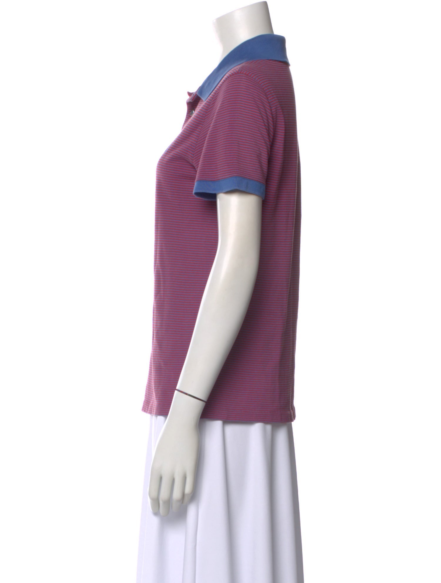 Louis Vuitton Vintage Striped Polo Shirt