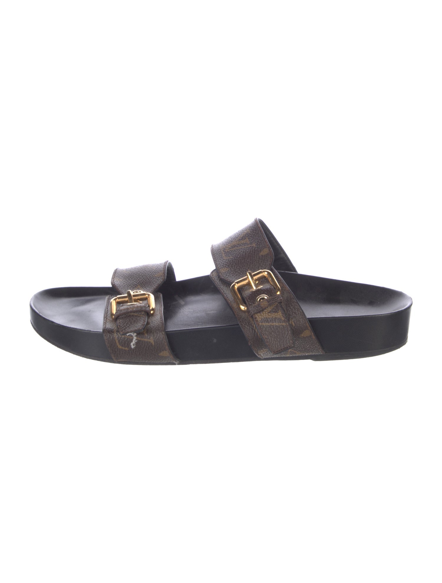 Louis Vuitton Monogram Pattern Slides