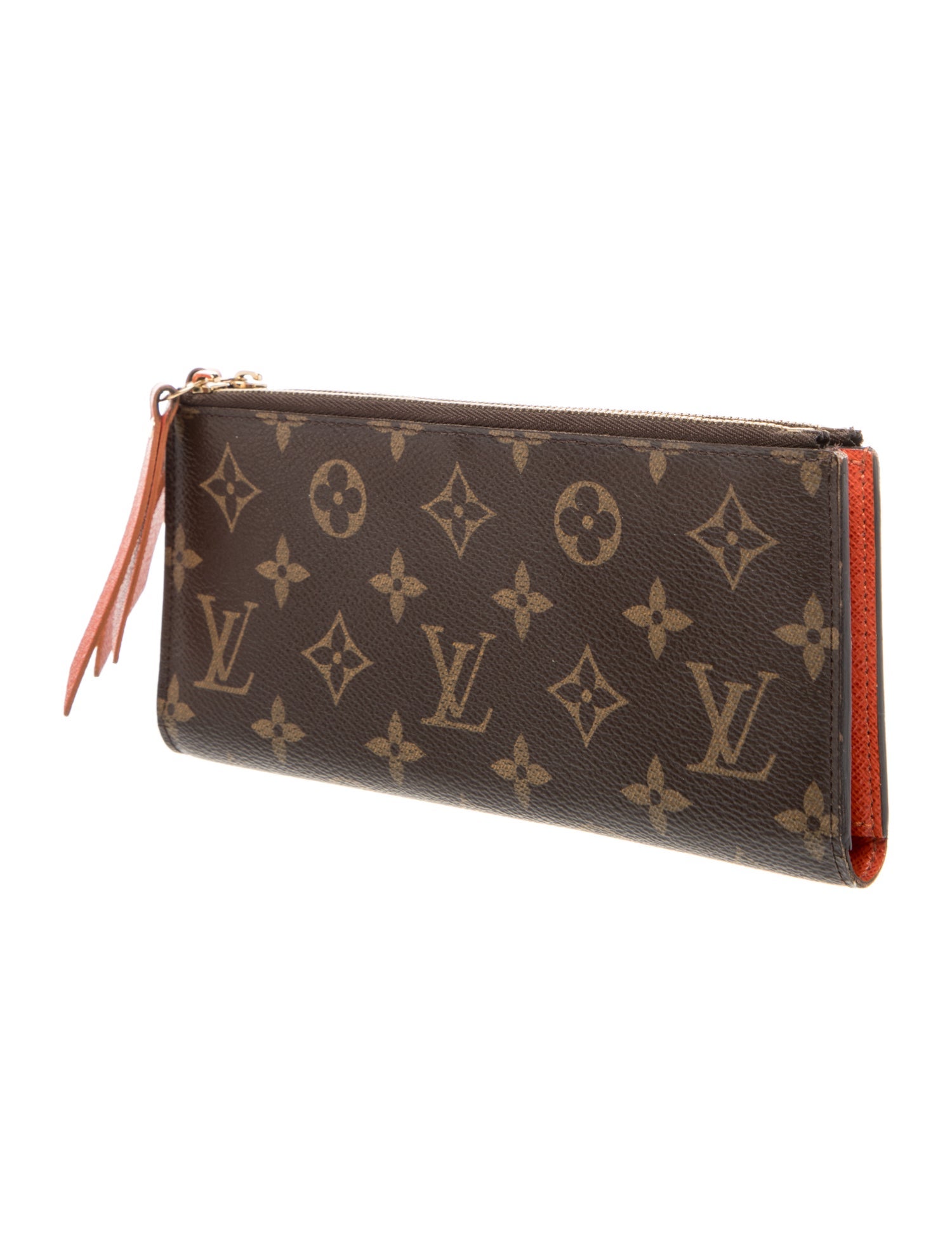 Louis Vuitton LV Monogram Coated Canvas Adèle Wallet