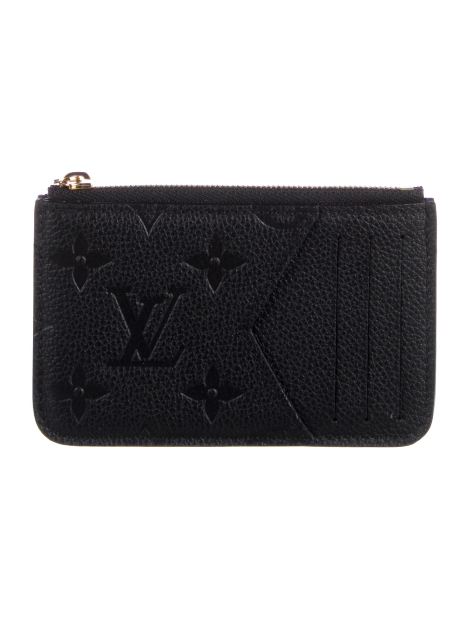 Louis Vuitton Monogram Pattern Empreinte Leather Wallet