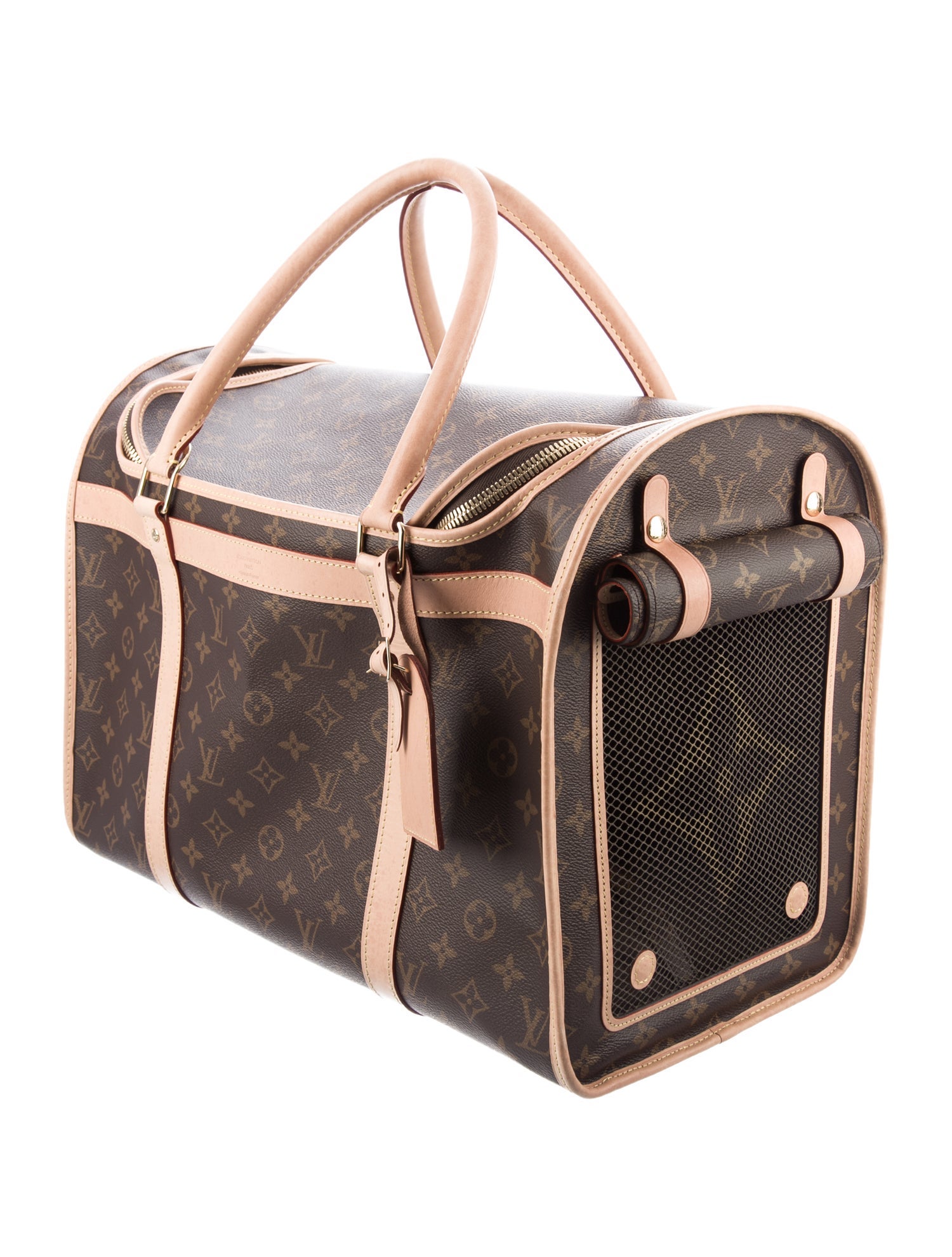 Louis Vuitton Monogram Sac Chien 40 Pet Carrier