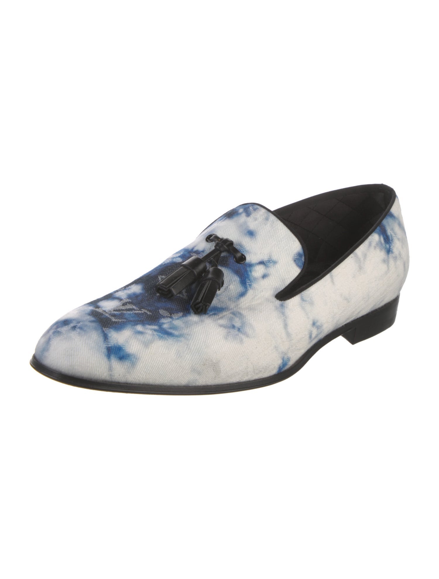 Louis Vuitton Canvas Tie-Dye Print Loafers