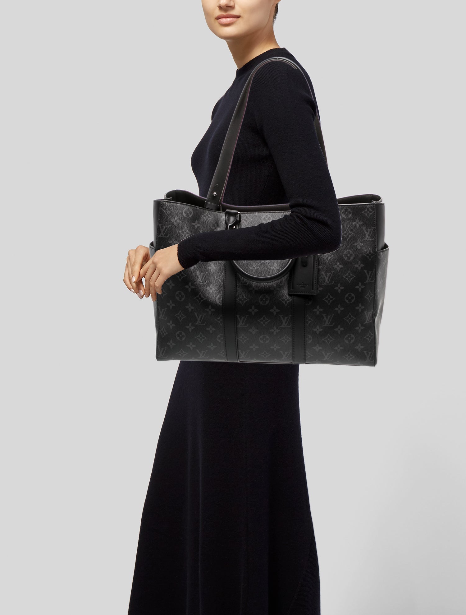 Louis Vuitton Monogram Eclipse Sac Plat